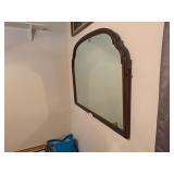 Large Vintage Wall Mirror