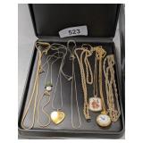 (8) Costume Jewelry Necklaces &