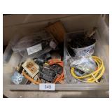 Tote w/ (2) GE Breakers &