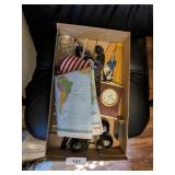 Fisherman Figurine, Flags, Rulers, Wheels & Other
