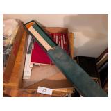 Vintage Drafting Set, Vintage Slide Rule & Other