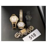 (4) Watches, (2) are Armitron