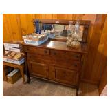 Antique? Wood Sideboard