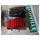 Nashville Music City Tin Sign, Car Seat Cover, +