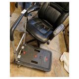 Office Chair & Rolling Dolly Cart