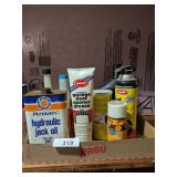 Hydraulic Jack Oil, Fix A Flat, Motor Oil & Other*