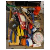 Assorted tools & Oils