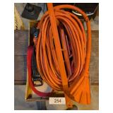 Extension Cord, Ratchet Strap & Other