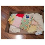 Vintage Baby Clothes & Blanket