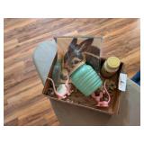 Vintage Pins, Vintage Bottles, +