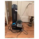 Ceramic Space Heater, Small Table Fan &