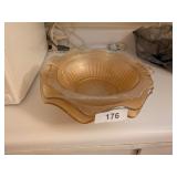 PInk Depression Glass Bowl &