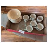 (4) Diner Coffee Mugs, Other Mug, +