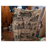Historic Martin Co. Indiana Woven Throw &