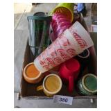 Assorted Cups & Mugs
