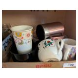 Assorted Coffee Cups