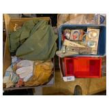 Gloves, Army Duffle Bag, Plastic Trays, +