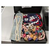 Assortment of Costume Jewelry Necklaces -**
