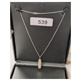 (1) Necklace marked 925