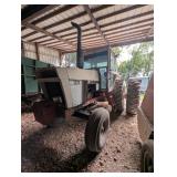 Case 1370 Tractor (runs) w/ Cab, 6 Front Weights,