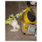 Extension Cord, Trouble Light & Other Lights