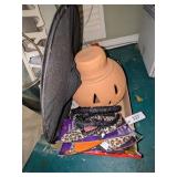 Terra Cotta Jack O Lantern & Costume Accessories