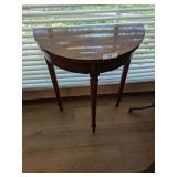 Wall Hugger Accent Table -**