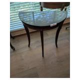Wall Hugger Accent Table -**