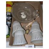 Glass Lamp Shades, Knobs & Door Locks