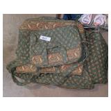 (3) Pc. Quilted Travel Bags