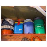 Lunch Cooler & Buckets