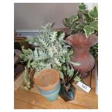 Vases & Small Flower Pots & Artificial Greenery