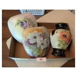 Hand Painted Vases