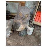 Plastic Owl & (2) Sprayers