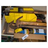 Tools, Miter Box & Saw & Hammer