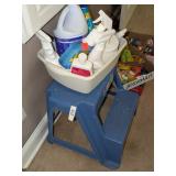 Step Stool & Bathroom Cleaning Partials