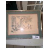 (2) Vintage Look Wall Art