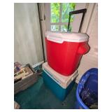 (2) Coleman Coolers