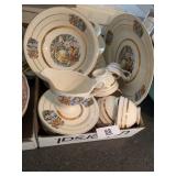 Vogue Dinnerware w/ 22K Trim -*