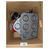 Wilton Muffin Pan, Small Bundt Pan, Fry Pan &