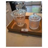 (2) Biscuit Jars