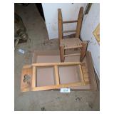 Cottage Core Shelf & Doll Chair
