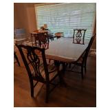 Thomasville Dining Table w/ (4) Chairs &