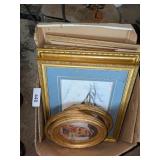 Picture Frames & Older Wall Art (In Garage)