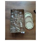 Christmas Glassware Box Lot