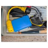 Snorkeling Gear in Small Tote w/ Lid