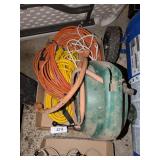 Extension Cords & Empty Tool Case