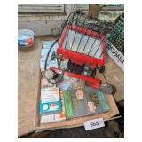 Halogen Work Light, Assorted Nail, Screws & Other