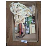 Hammer, Rope & First Alert Security Light + Other