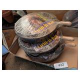 (3) Table Top Barbeque Grills